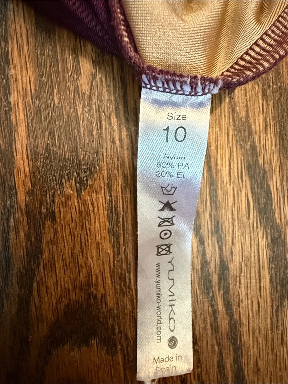 YUMIKO ' Purple Leo  with Light Pink Trim youth 10